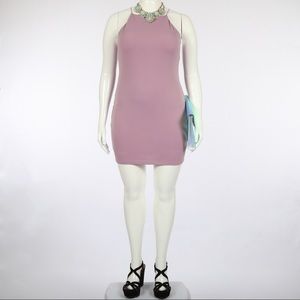 Forever21+ Lavender Bodycon Cami Dress SZ 0X